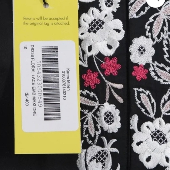 Karen Millen Floral Lace Maxi Dress - Picture 10 of 10